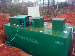 一体化地埋式污水处理设备的工艺