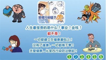 新房子装修室内空气污染危害，人们需对其加强认识