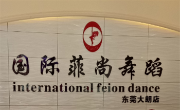 国际菲尚舞蹈东莞大朗店室内环境治理空气净化除甲醛完成