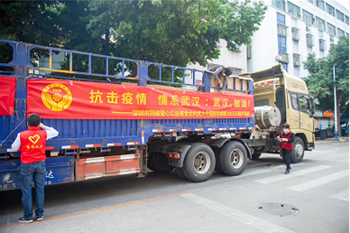 武汉加油，鑫诠景183台防病毒净化器助力武汉市中南医院抗疫